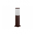 Słupek ogrodowy CUBE kwadratowy corten E27 80cm LITE LED line LITE 227514 LED line LITE 227514