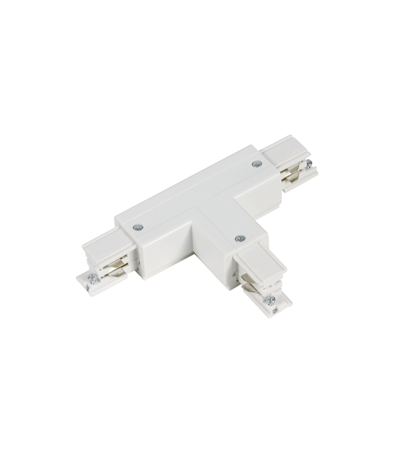 Łącznik T1 do szynoprzewodu LUMICANTO POWERTRACK lewy biały z zasilaniem PRIME LED line PRIME 221369 LED line PRIME 221369