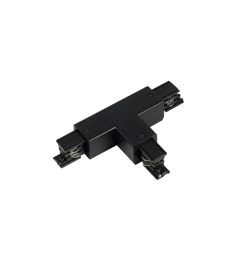 Łącznik T do szynoprzewodu LUMICANTO POWERTRACK prawy czarny z zasilaniem PRIME LED line PRIME 221277 LED line PRIME 221277
