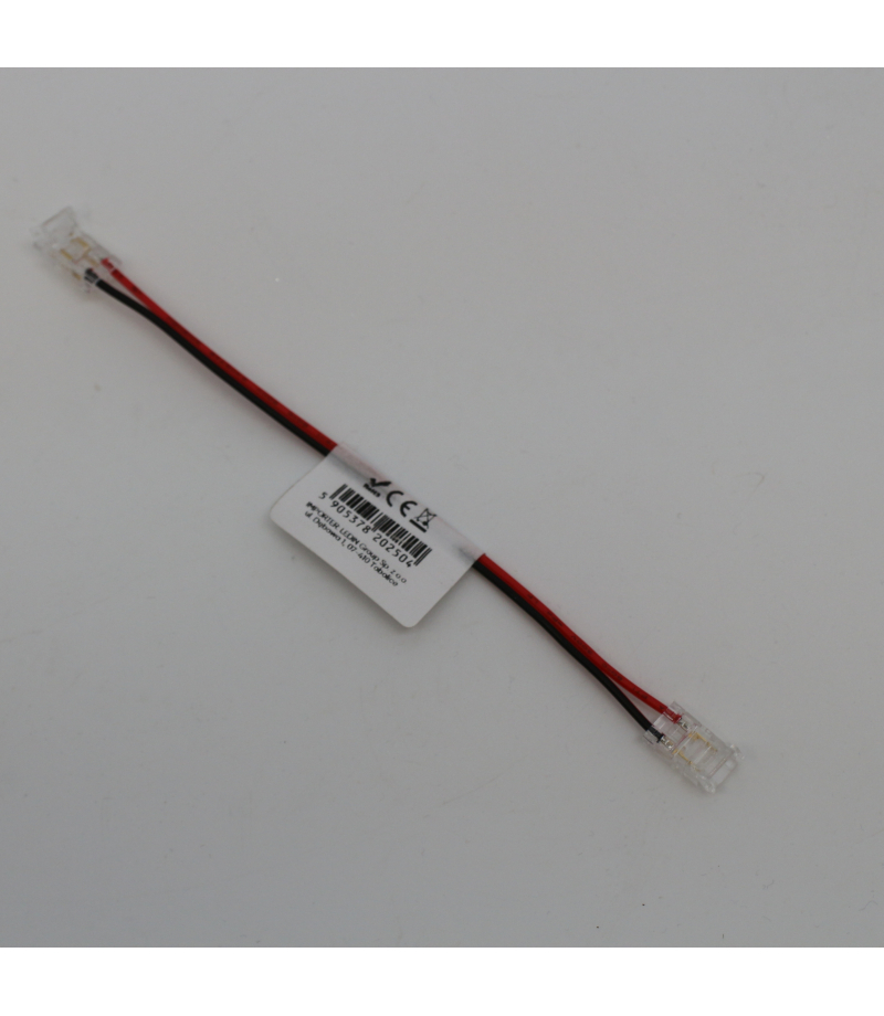 Złączka do taśm COB LED CLICK CONNECTOR podwójna 8mm 2 PIN z przewodem LED line PRIME 202504 LED line PRIME 202504