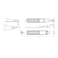 Oprawa drogowa FLAMINGO 50W 4000K 5000lm z czujnikiem zmierzchu szara LED line LITE 206977