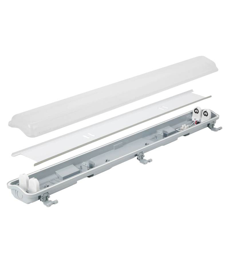 Oprawa hermetyczna VANTO 2x60cm T8 LED ABS/PS/Odbłyśnik LED line LITE 203877-III