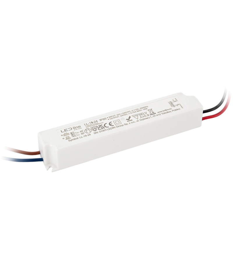 Zasilacz 18-24 IP65 18W 24V PRIME LED line LL-18-24