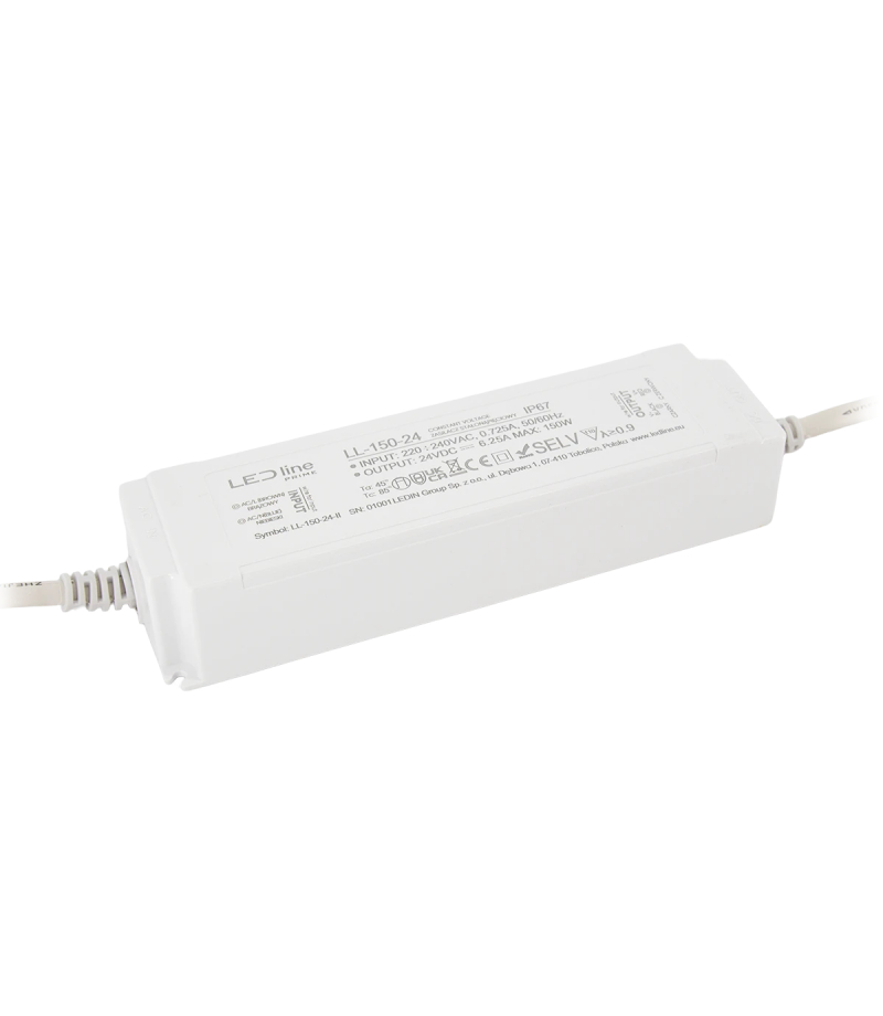 Zasilacz 150-24 IP67 150W 24V PRIME LED line LL-150-24-II